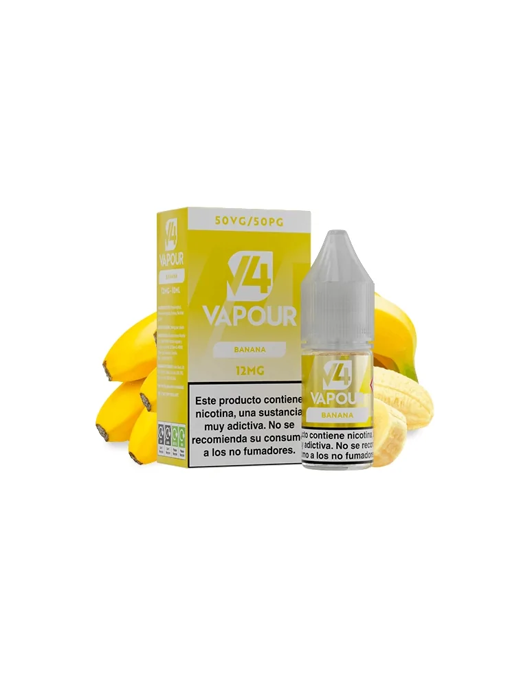 V4 Vapour Banana 10ml 12mg E-liquid