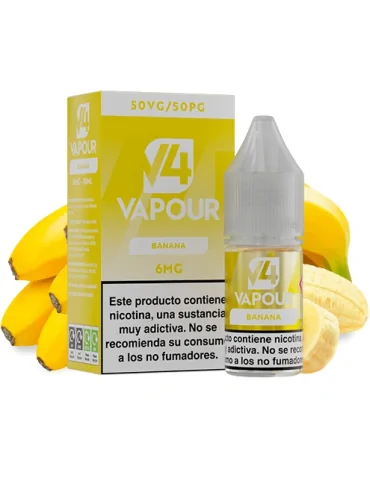 V4 Vapour Banana 10ml 6mg E-liquid