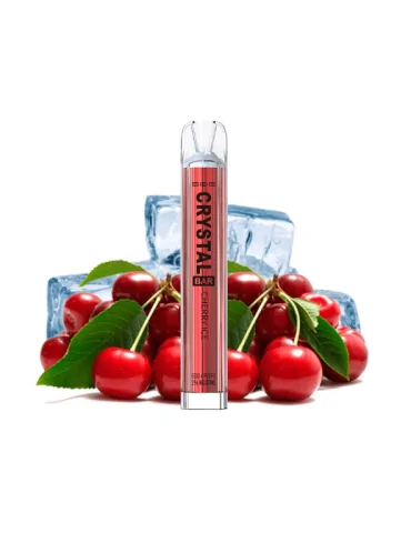 Crystal Bar Cherry Ice Disposable Vape Mesh 20mg 600puffs