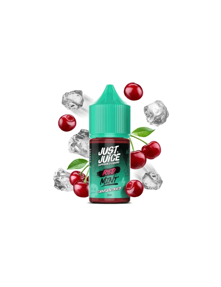 Just Juice Mint Range Red Mint 30ml Vape Concentrate