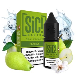 Sic! Nic Salt Pear Ice 20mg 10ml E liquid