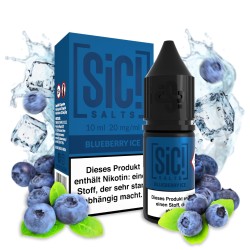 Sic! Nic Salt Blueberry Ice 20mg 10ml E liquid