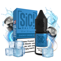 Sic! Nic Salt Energy Drink Ice 20mg 10ml E liquid