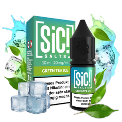 Sic! Nic Salt Green Tea Ice 20mg 10ml E liquid