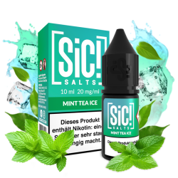 Sic! Nic Salt Mint Tea Ice 20mg 10ml E liquid