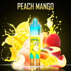 Tornado 15000 puffs Peach Mango 20mg - RandM Disposable Vape