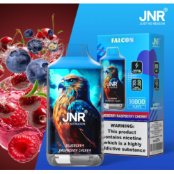 18000 Puff Falcon-X Blueberry Raspberry Cherry 20mg - JNR Disposable Vape