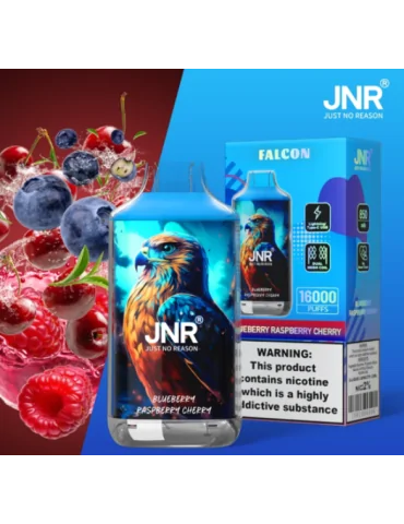 18000 Puff Falcon-X Blueberry Raspberry Cherry 20mg - JNR Disposable Vape