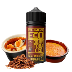 Ohmia Eco Creamy Tobacco Catalan Cream 100ml 70/30 E liquid