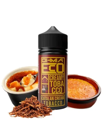 Ohmia Eco Creamy Tobacco Catalan Cream 100ml 70/30 E liquid