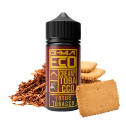 Ohmia Eco Creamy Tobacco Lotus 100ml 70/30 E liquid