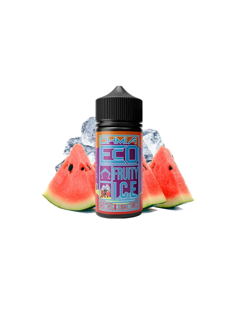 Ohmia Eco Fruity Ice Crimson Watermelon 100ml 70/30 E liquid