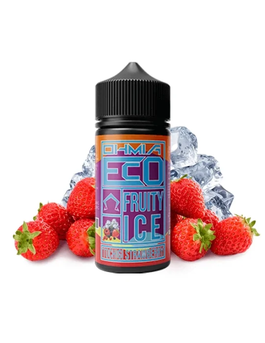 Ohmia Eco Fruity Ice Tochigi Strawberry 100ml 70/30 E liquid