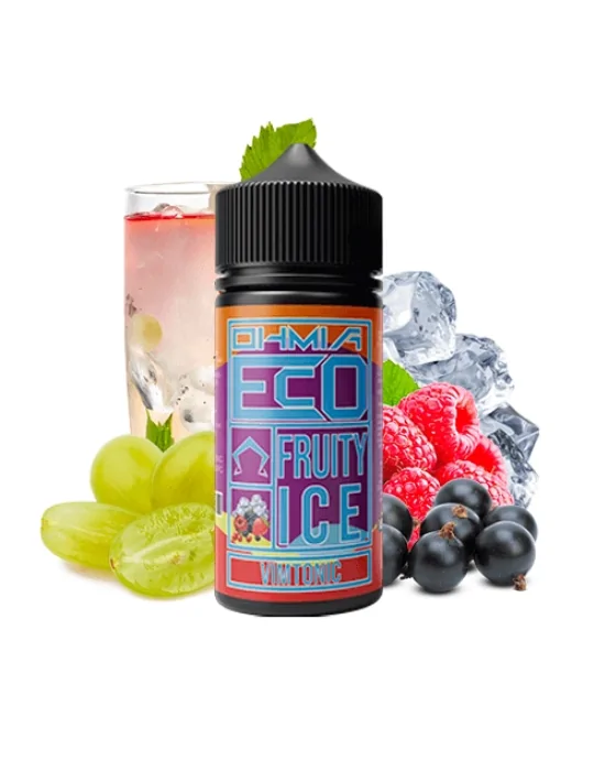 Ohmia Eco Fruity Ice Vimtonic 100ml 70/30 E liquid