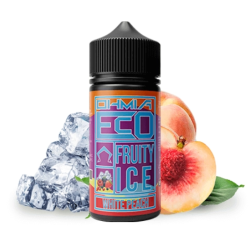 Ohmia Eco Fruity Ice White Peach 100ml 70/30 E liquid