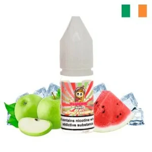Slushie Nicsalts Sour Apple Watermelon 10ml 10 mg e-liquid
