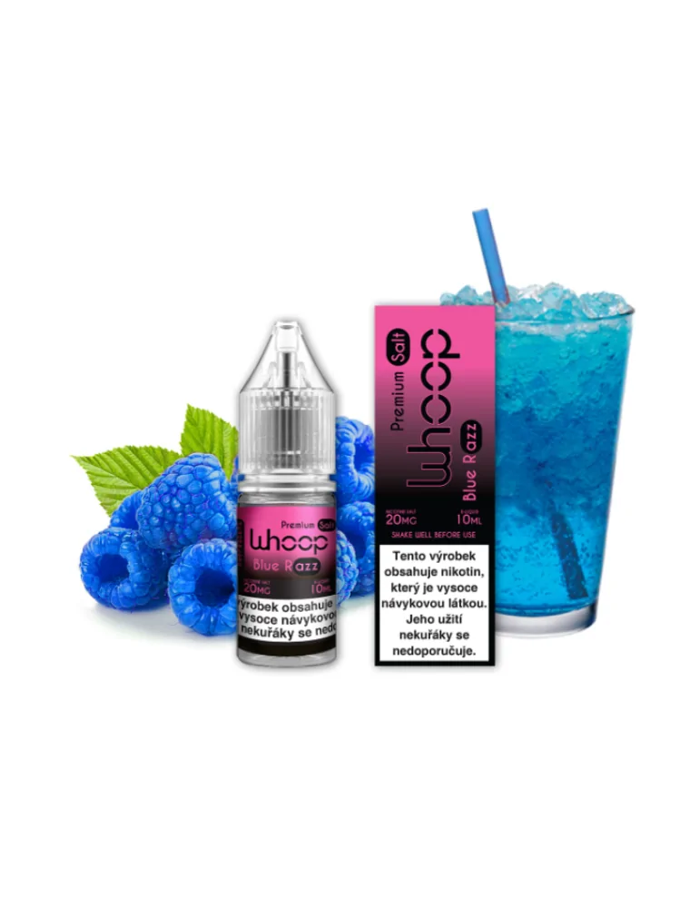 Whoop Nicsalt Blue Razz 20mg 10ml E-liquid