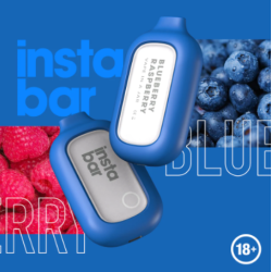 Insta Bar Blueberry Raspberry 5000 puffs 20mg Disposable Vape Expired on 12.08.2024