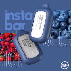 Insta Bar Blueberry Fusion 5000 puffs 20mg Disposable Vape Expired on 12.08.2024