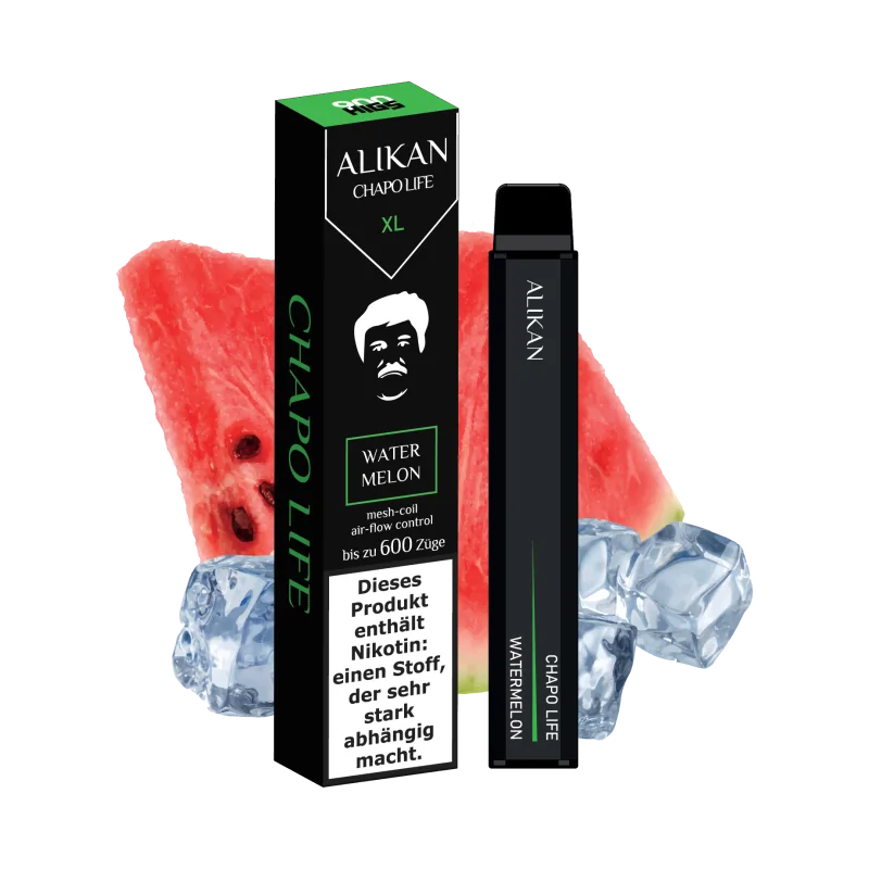 HIGS Alikan Watermelon 20mg 600 puffs Disposable Vape