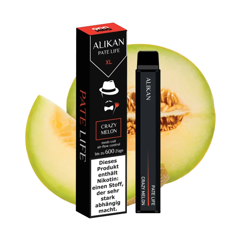 HIGS Alikan Crazy Melon 20mg 600 puffs Disposable Vape