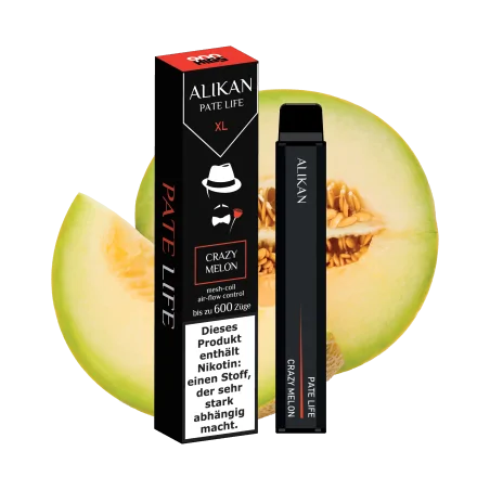 HIGS Alikan Crazy Melon 20mg 600 puffs Disposable Vape