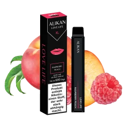 HIGS Alikan Raspberry Peach 20mg 600 puffs Disposable Vape