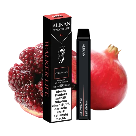 HIGS Alikan Pomegranate 20mg 600 puffs Disposable Vape