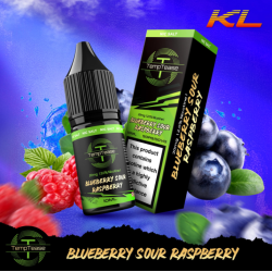 TempTease Nic Salt Blueberry Sour Raspberry 20mg 10ml E liquid