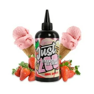 Joes Juice Just Strawberry Ice Cream 200ml 0mg e-liquid