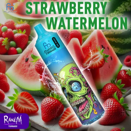 Tornado Music Starwberry Watermelon 30000 puffs 20mg - RandM Disposable Vape