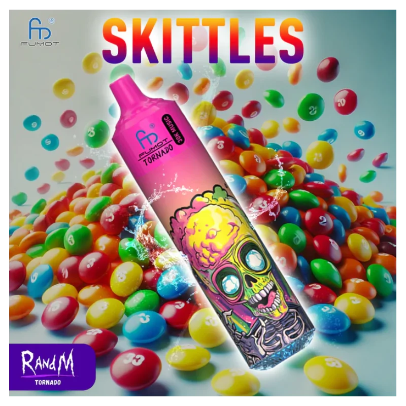 Tornado Music Skittles 30000 puffs 20mg - RandM Disposable Vape