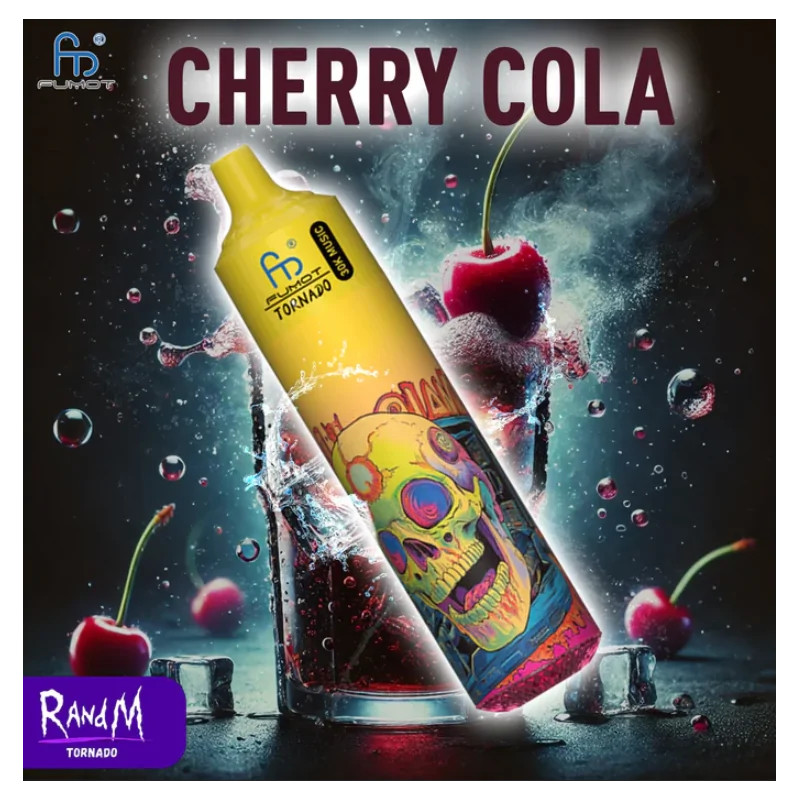 Tornado Music Cherry Cola 30000 puffs 20mg - RandM Disposable Vape