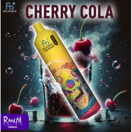 Tornado Music Cherry Cola 30000 puffs 20mg - RandM Disposable Vape