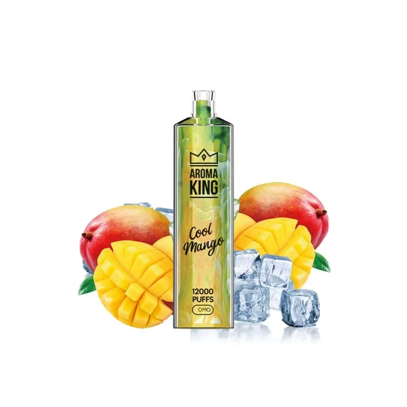 Puff Gem 12000 puffs Cool Mango ZERO - Aroma King Disposable Vape