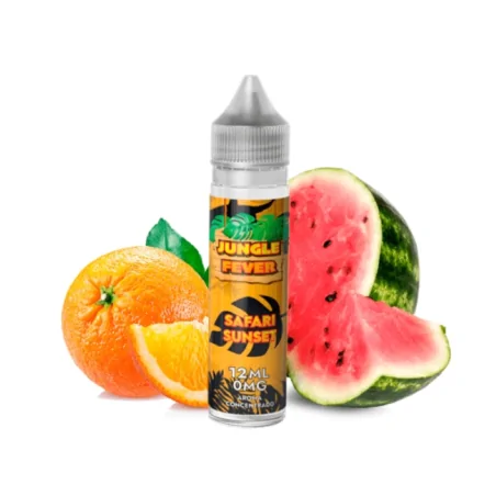 Jungle Fever Safari Sunset NicSalt 20mg 60ml Prefilled E-liquids