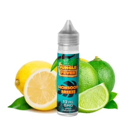 10mg Jungle Fever Monsoon Breeze NicSalt 60ml Prefilled E-liquids