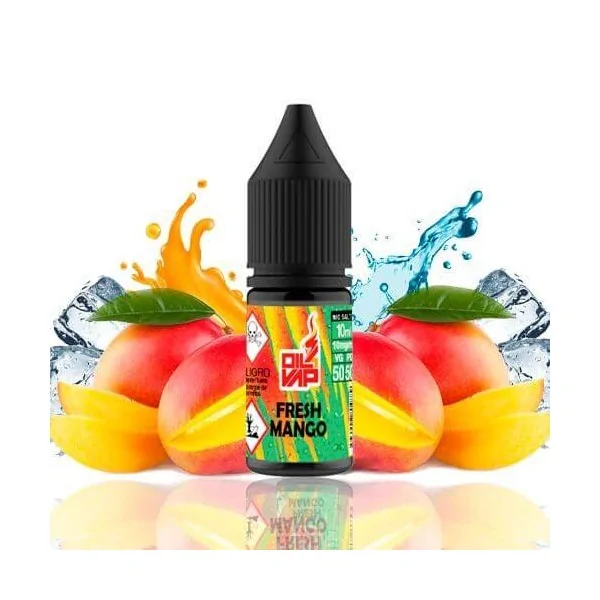 Oil4Vap Fresh Mango nicsalt 20 mg 10ml e-liquid