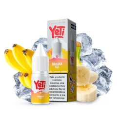 Yeti Nic Salt Banana Ice 10mg 10ml E liquid