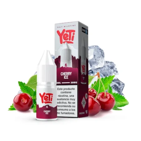 Yeti Nic Salt Cherry Ice 10mg 10ml E liquid