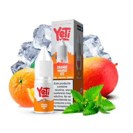 Yeti Nic Salt Orange Mango Ice 20mg 10ml E liquid