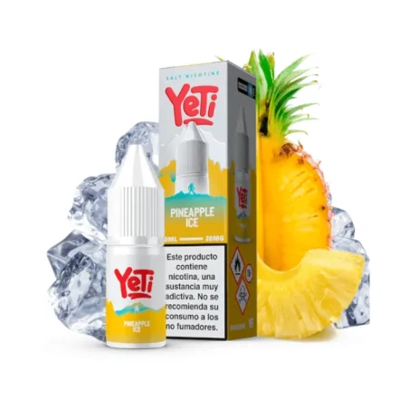 Yeti Nic Salt Pineapple Ice 10mg 10ml E liquid