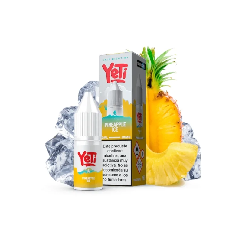 Yeti Nic Salt Pineapple Ice 20mg 10ml E liquid