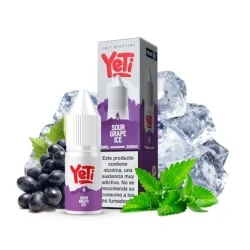 Yeti Nic Salt Sour Grape Ice 20mg 10ml E liquid