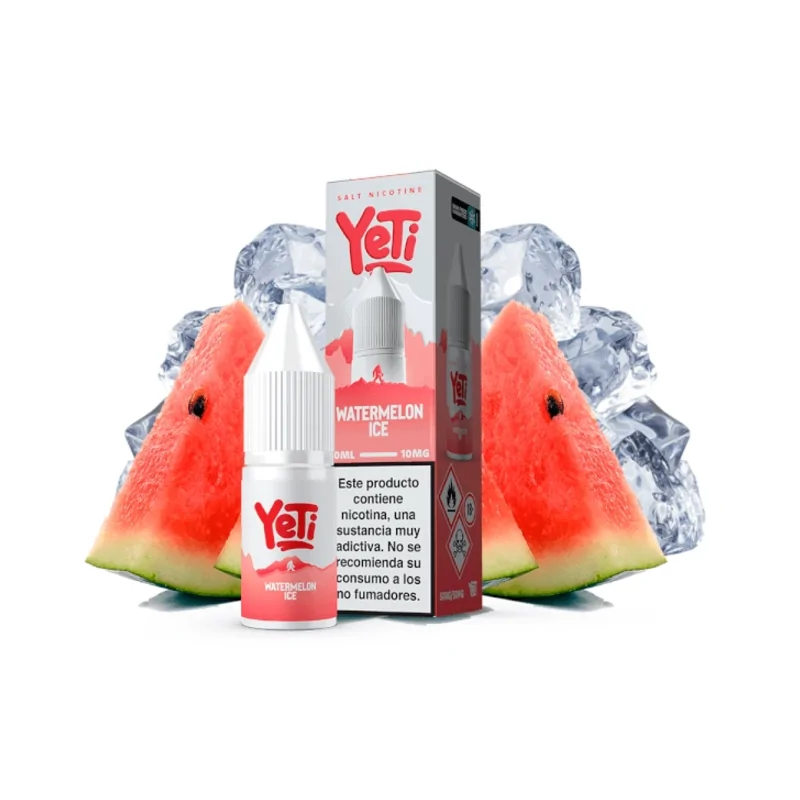 Yeti Nic Salt Watermelon Ice 10mg 10ml E liquid