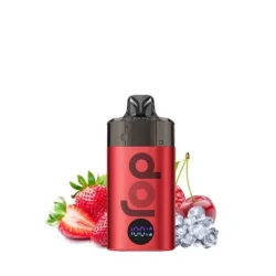 Kit Dojo Blast 6000 puffs Straw-Raspberry Cherry Ice 20mg - Vaporesso