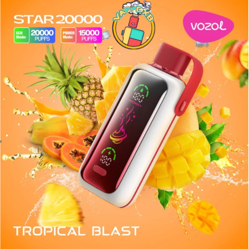 Vozol Star 20000 puffs Tropical Blast 5% Disposable Vape