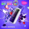 Vozol Star 20000 puffs Mixed Berries 5% Disposable Vape