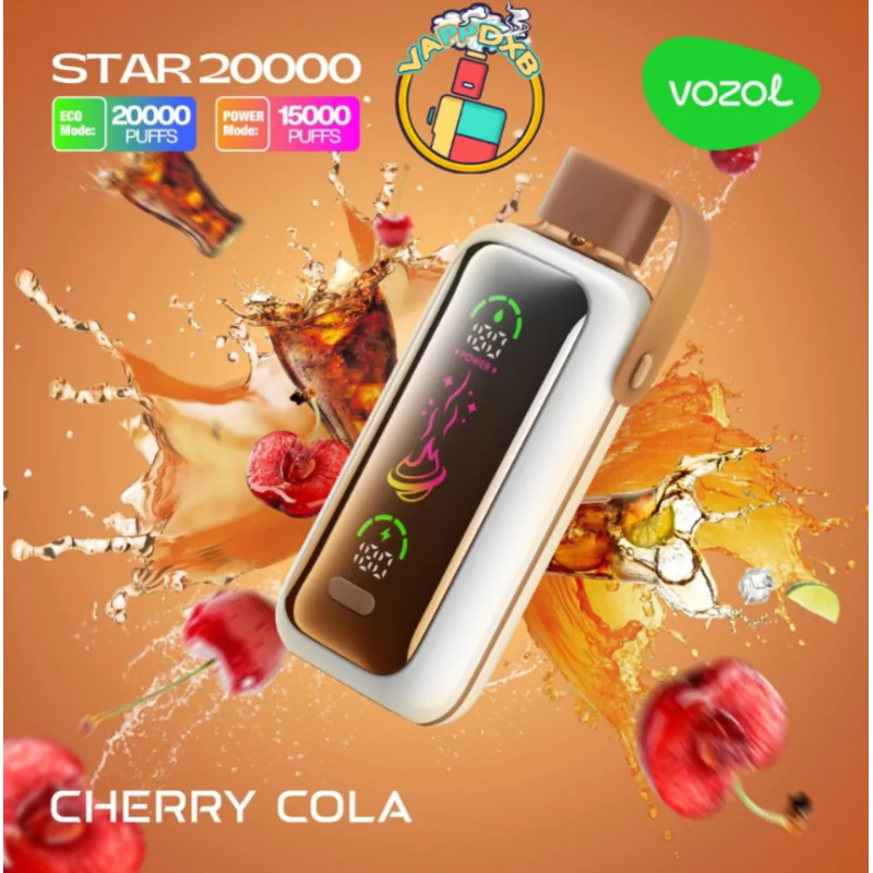 Vozol Star 20000 puffs Cherry Cola 5% Disposable Vape