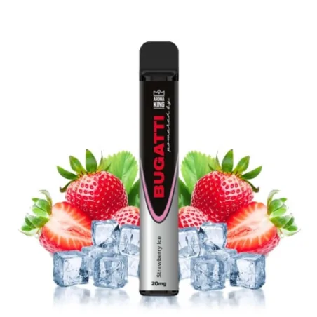 Bugatti 700 puffs Strawberry Ice 20mg - Aroma King Disposable Vape